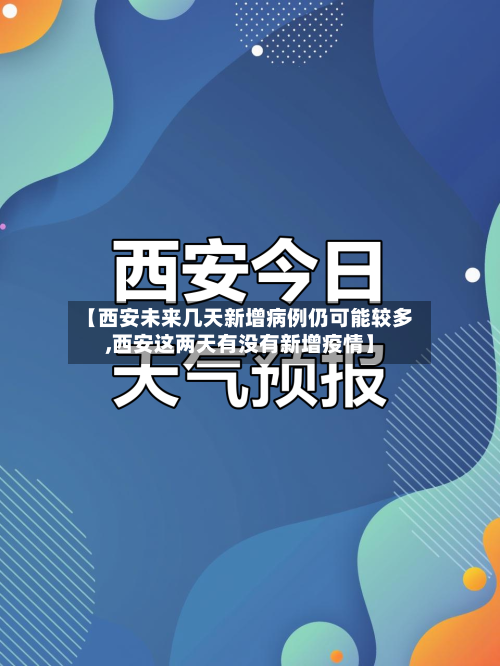【西安未来几天新增病例仍可能较多,西安这两天有没有新增疫情】-第2张图片