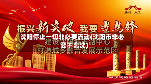 沈阳停止一切非必要流动(沈阳市非必要不离沈)-第3张图片