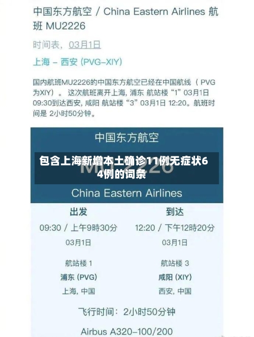 包含上海新增本土确诊11例无症状64例的词条-第2张图片