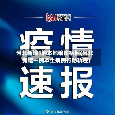 河北新增1例本地确诊病例(河北新增一例本土病例行动轨迹)-第2张图片
